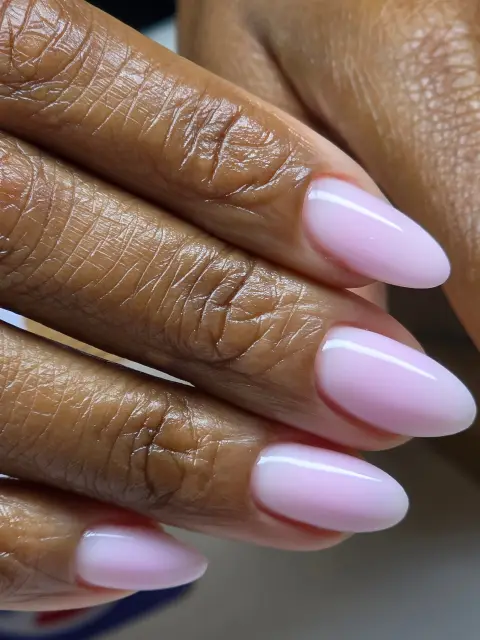 Russian manicure by Sasha.B.B.B Nail Studio in Boca Raton