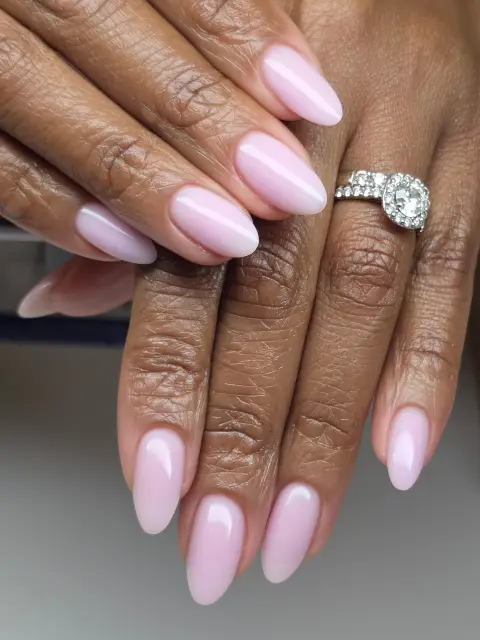 Russian manicure by Sasha.B.B.B Nail Studio in Boca Raton