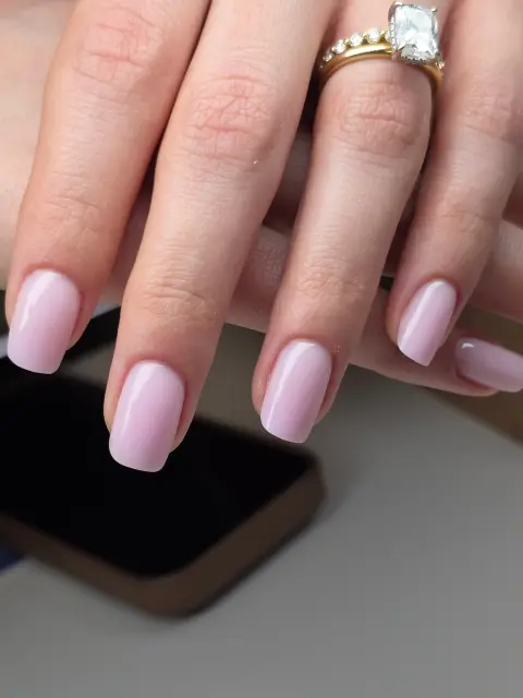 Russian manicure by Sasha.B.B.B Nail Studio in Boca Raton