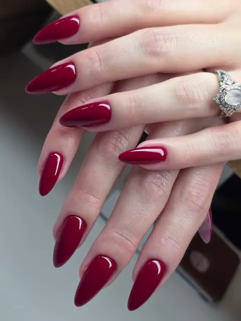 Russian manicure by Sasha.B.B.B Nail Studio in Boca Raton