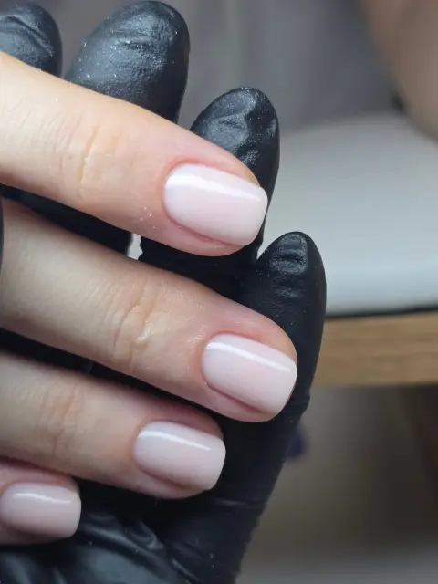 Russian manicure by Sasha.B.B.B Nail Studio in Boca Raton