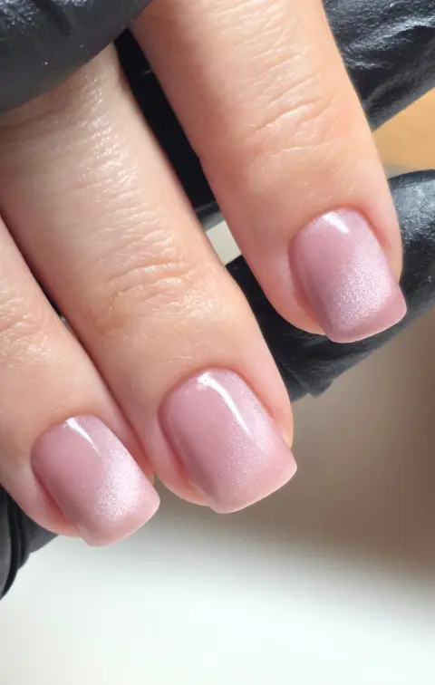 Russian manicure by Sasha.B.B.B Nail Studio in Boca Raton