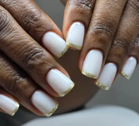 Russian manicure by Sasha.B.B.B Nail Studio in Boca Raton