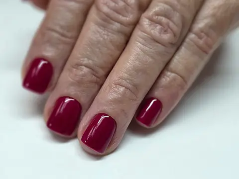 Russian manicure by Sasha.B.B.B Nail Studio in Boca Raton