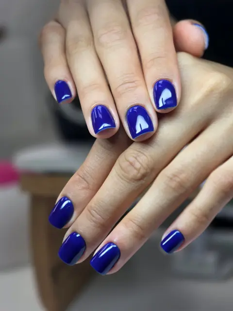 Russian manicure by Sasha.B.B.B Nail Studio in Boca Raton
