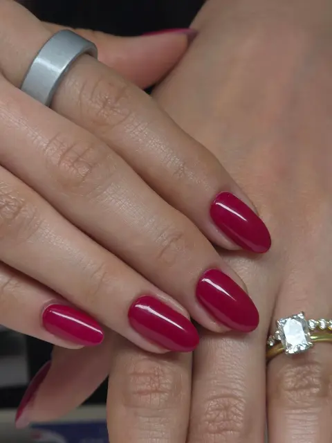 Russian manicure by Sasha.B.B.B Nail Studio in Boca Raton