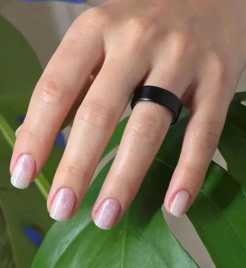 Russian manicure by Sasha.B.B.B Nail Studio in Boca Raton