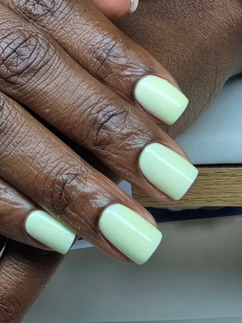 Russian manicure by Sasha.B.B.B Nail Studio in Boca Raton