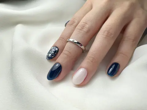 Russian manicure by Sasha.B.B.B Nail Studio in Boca Raton