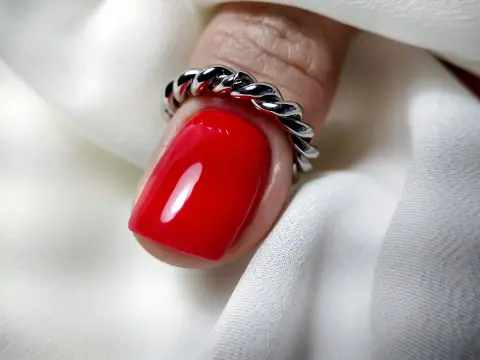 Russian manicure by Sasha.B.B.B Nail Studio in Boca Raton