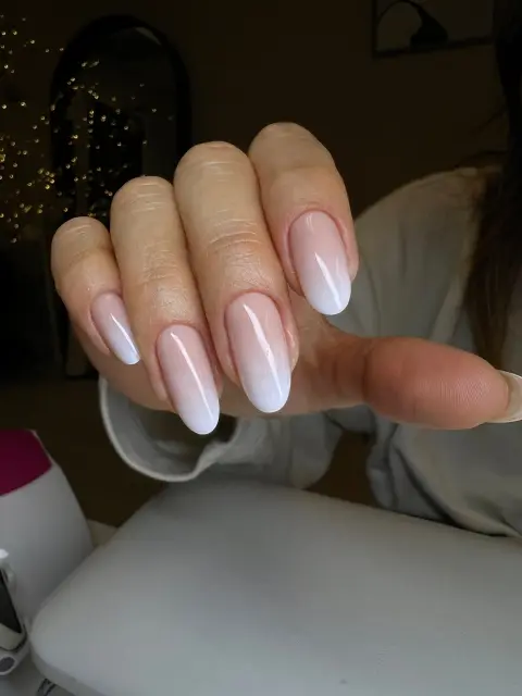 Russian manicure by Sasha.B.B.B Nail Studio in Boca Raton